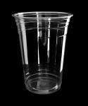 GK95/500C gobelets PET jetables en plastique transparent