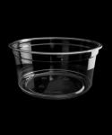 GK117/12C Coupet court en plastique PET transparent