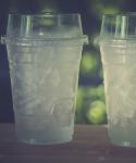 Coupe de glace pour boisson PET