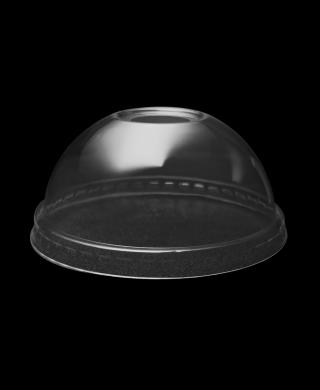 GK92/LD Multiples tailles de couvercle plat transparent en plastique rond en PET