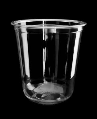 GK90/375UC Tasse de glace transparente en forme de U